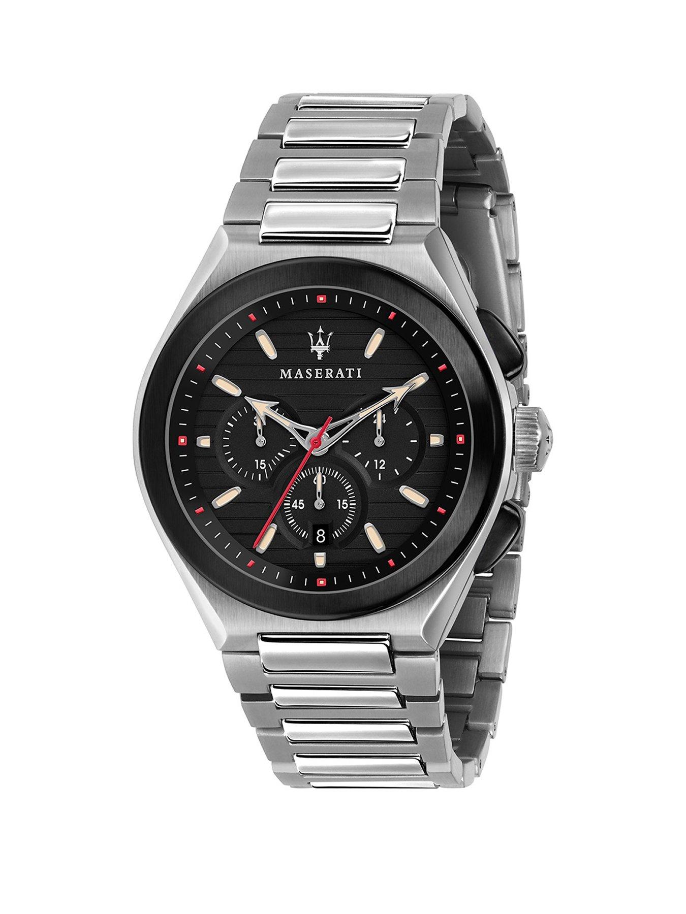 Men Triconic Chronograph Mens Watch Stainless Steel