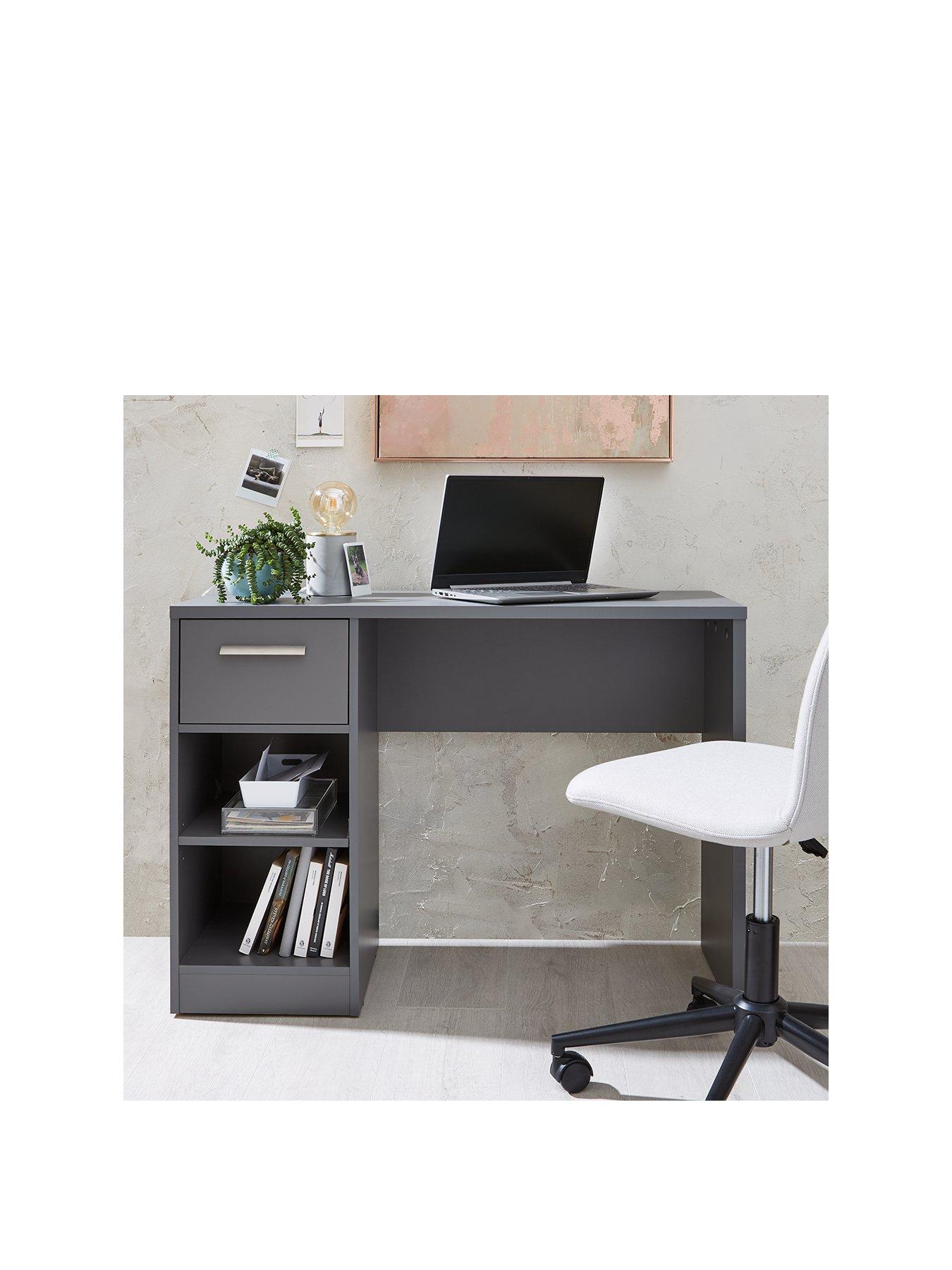 Metro on sale desk grey