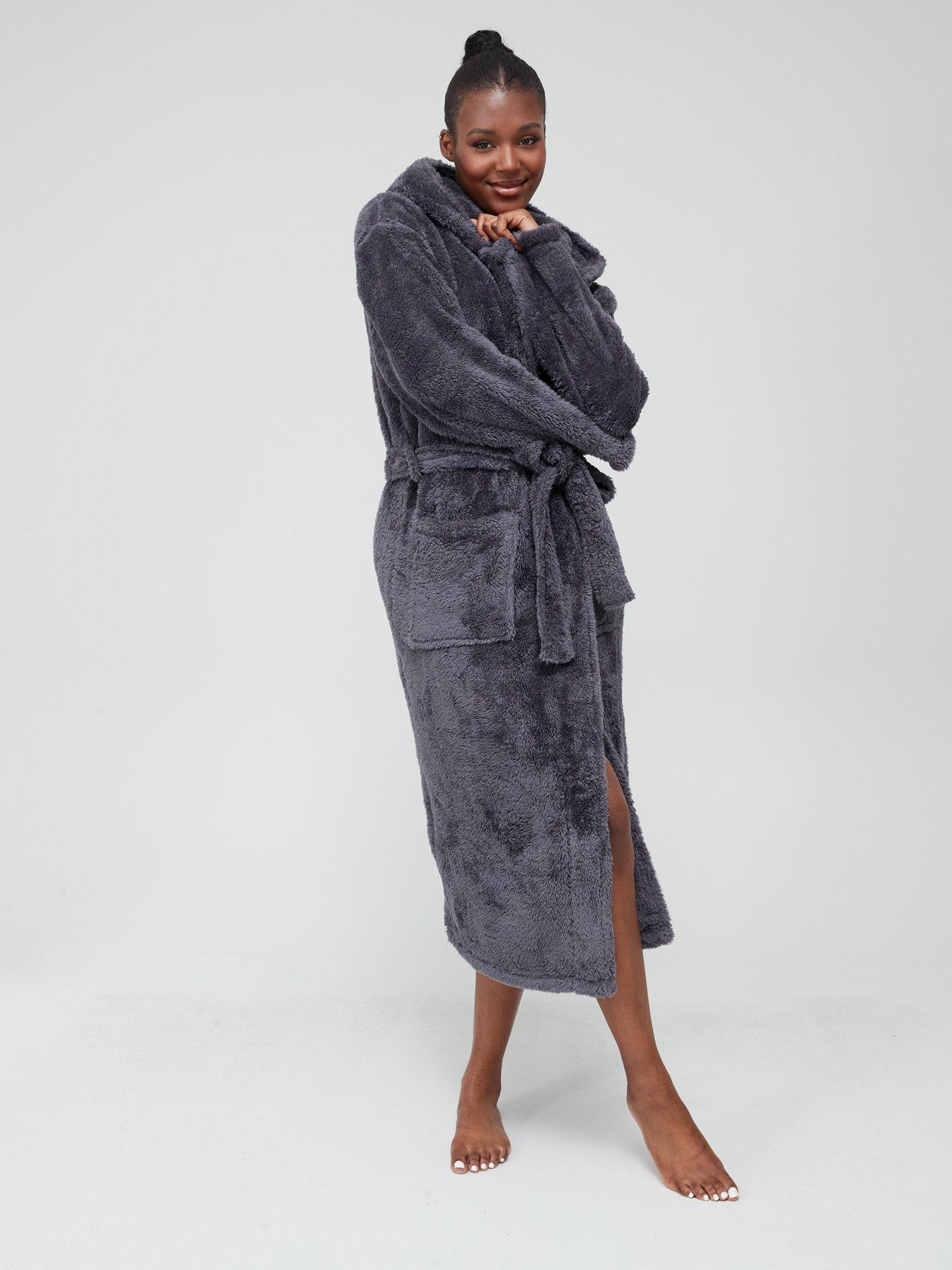 Camp Critters Lined Velvet Dressing Gown