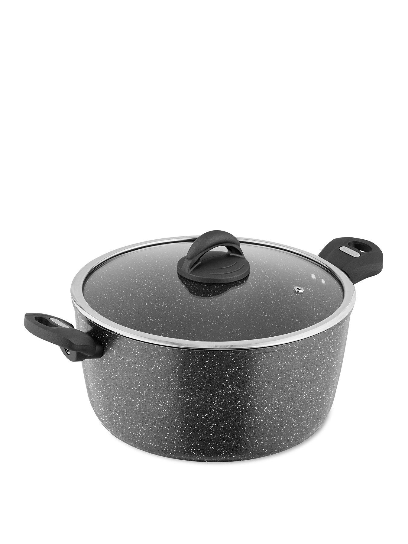 Product photograph of Tower Cerastone 28 Cm Casserole Pan from very.co.uk