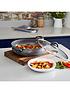  image of tower-cerastone-30-cm-low-casserole-pan-with-lid