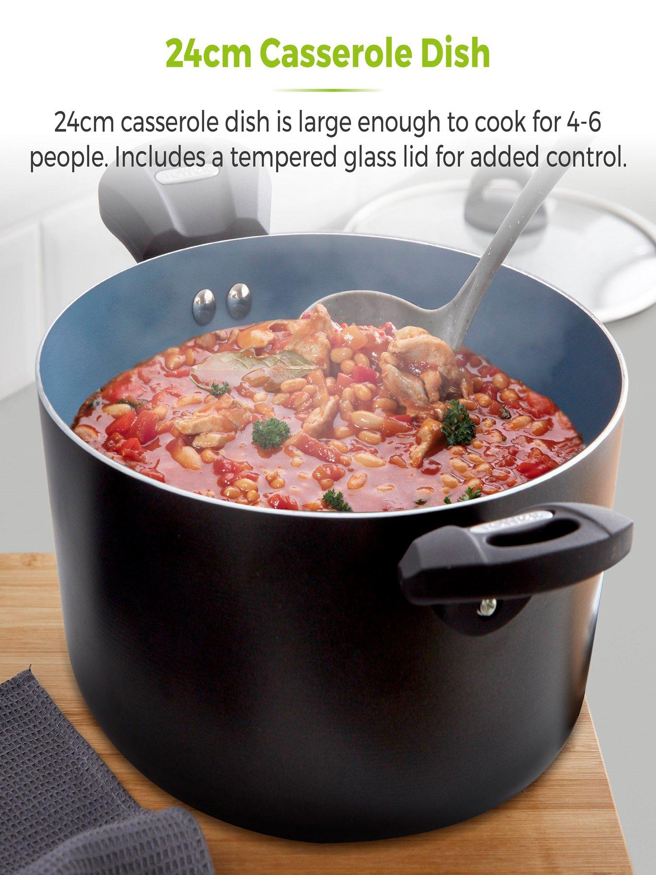 Image 2 of 6 of Tower 24cm Casserole With Ceramic