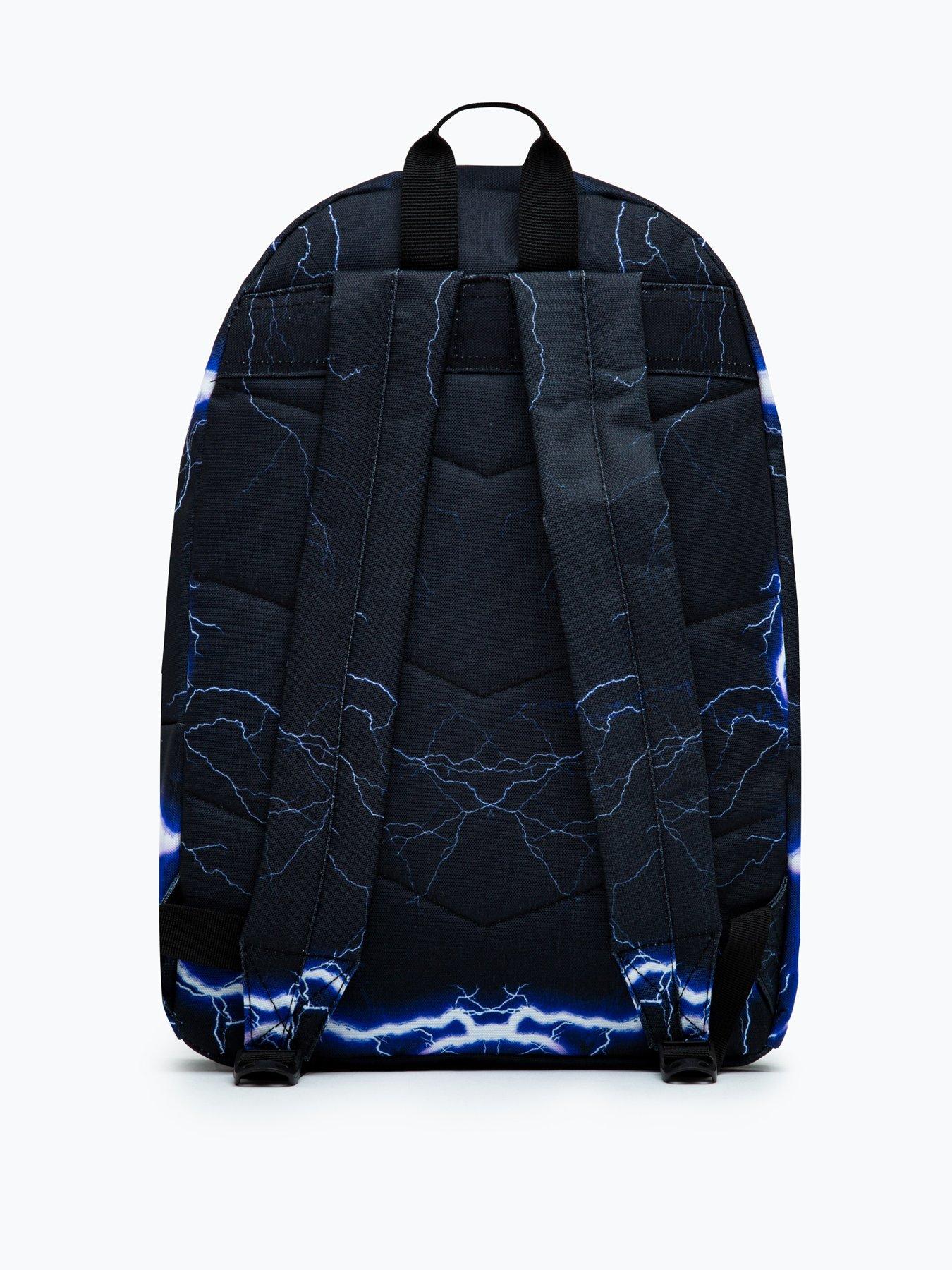  Unisex Lightning Crest Backpack - Black