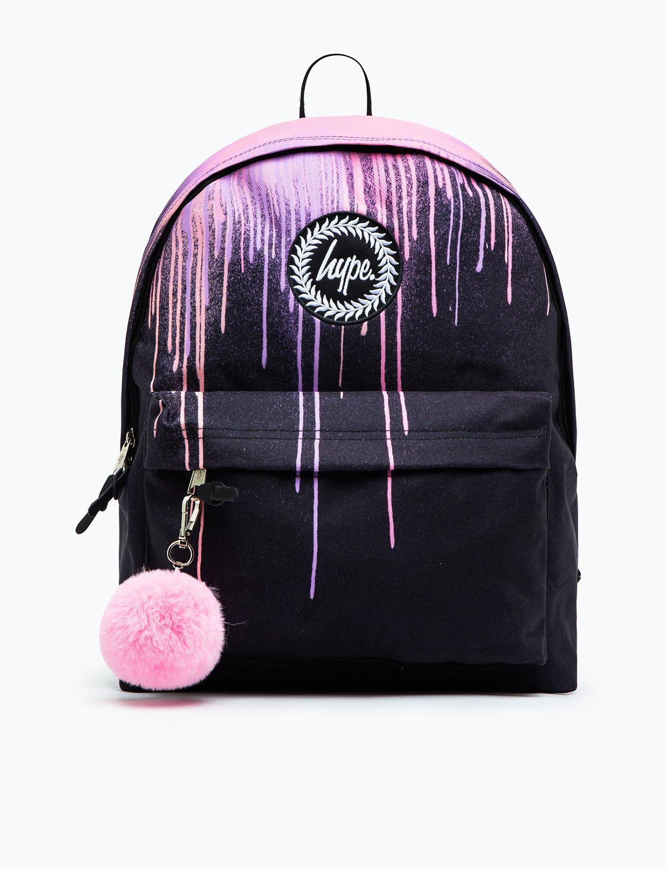 Accessories Unisex Drips Crest Backpack - Pink