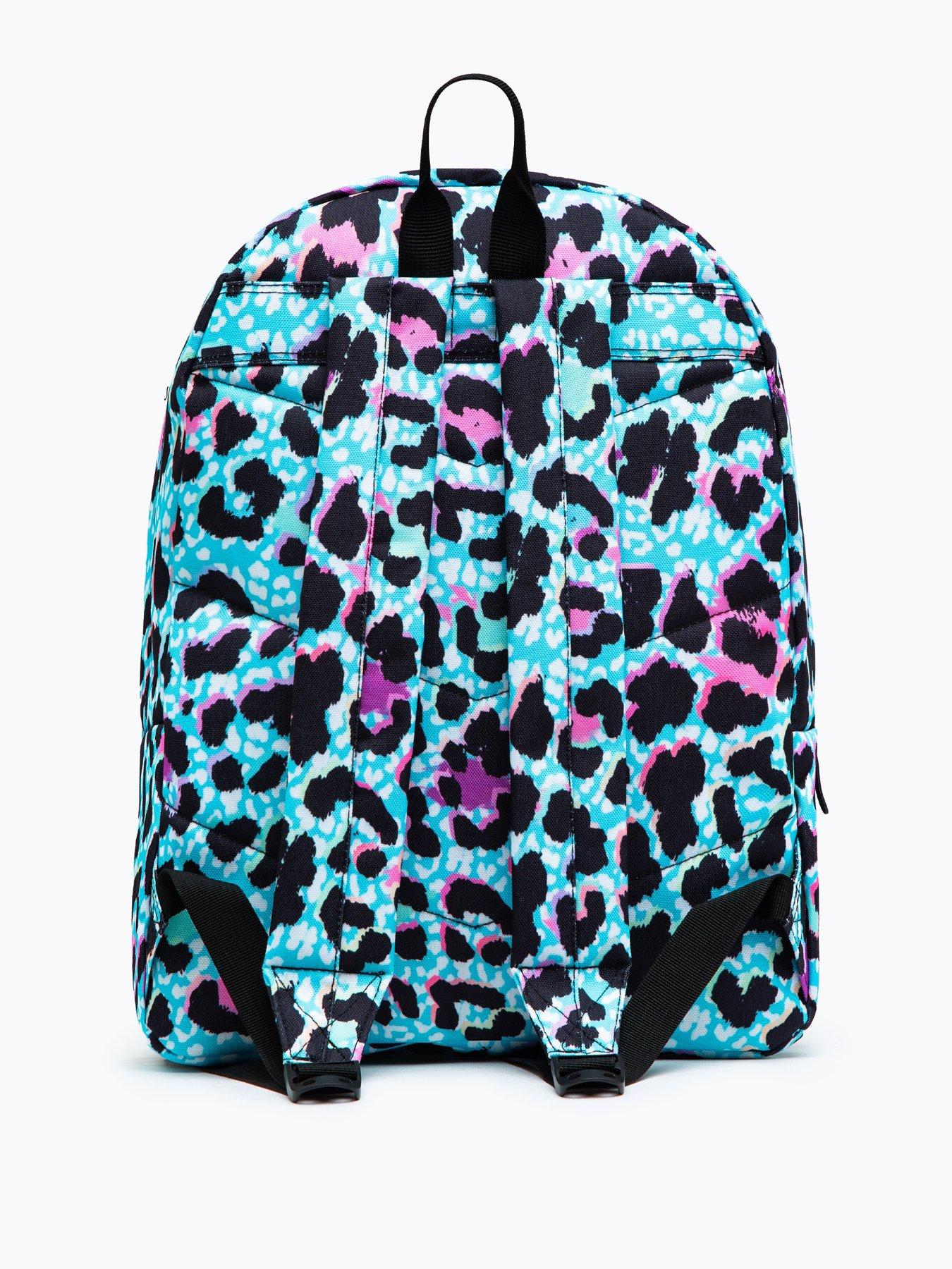 Accessories Unisex Leopard Crest Backpack - Blue