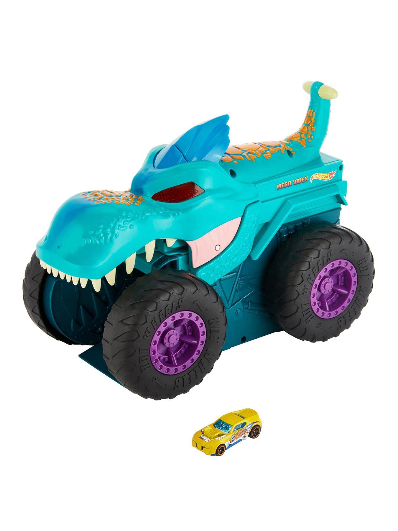 Hot Wheels Monster Trucks Car Chompin' Mega-Wrex Vehicle