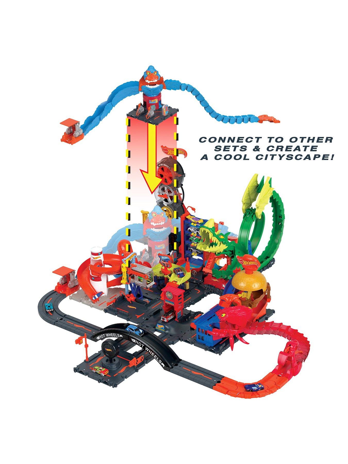 Hot wheels best sale tower with gorilla