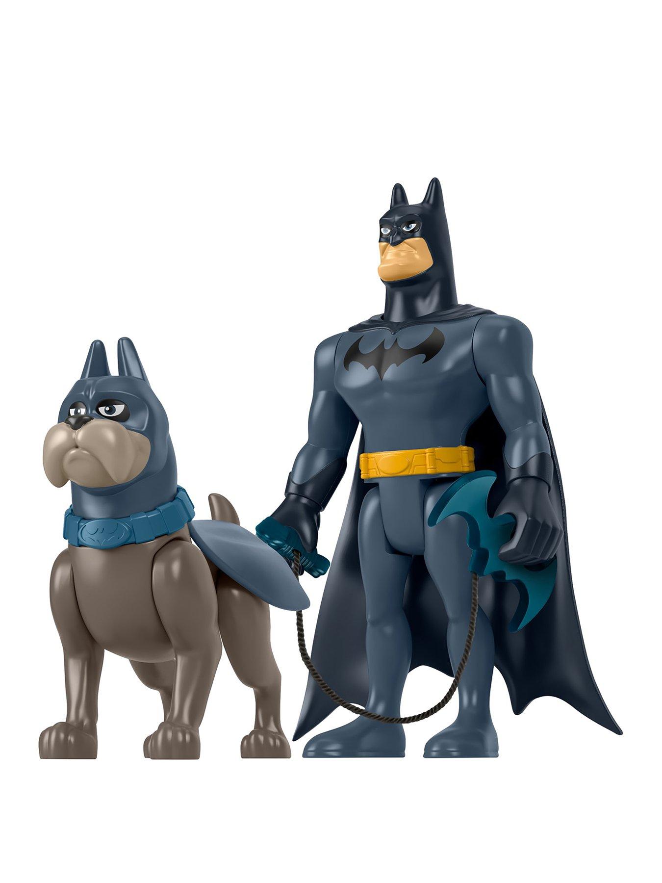 Fisher-Price DC League of Super-Pets Batman & Ace Figure Set 