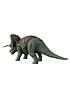  image of jurassic-world-dominion-roar-strikers-triceratops-dinosaur-figure