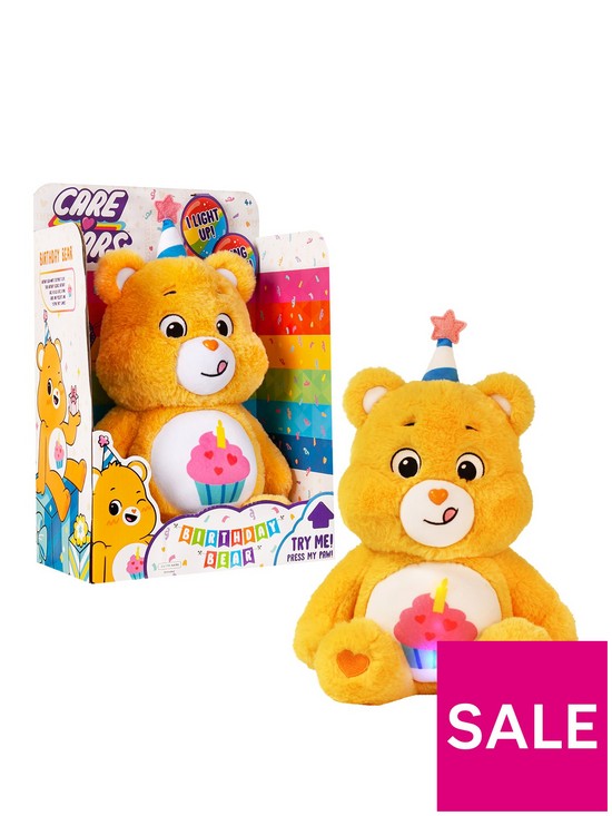 front image of care-bears-singing-birthday-bear