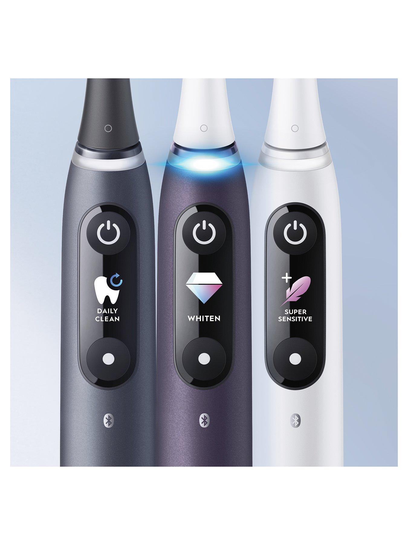 OralB iO8 Violet Electric Toothbrush + Travel Case 3 Hour Quick