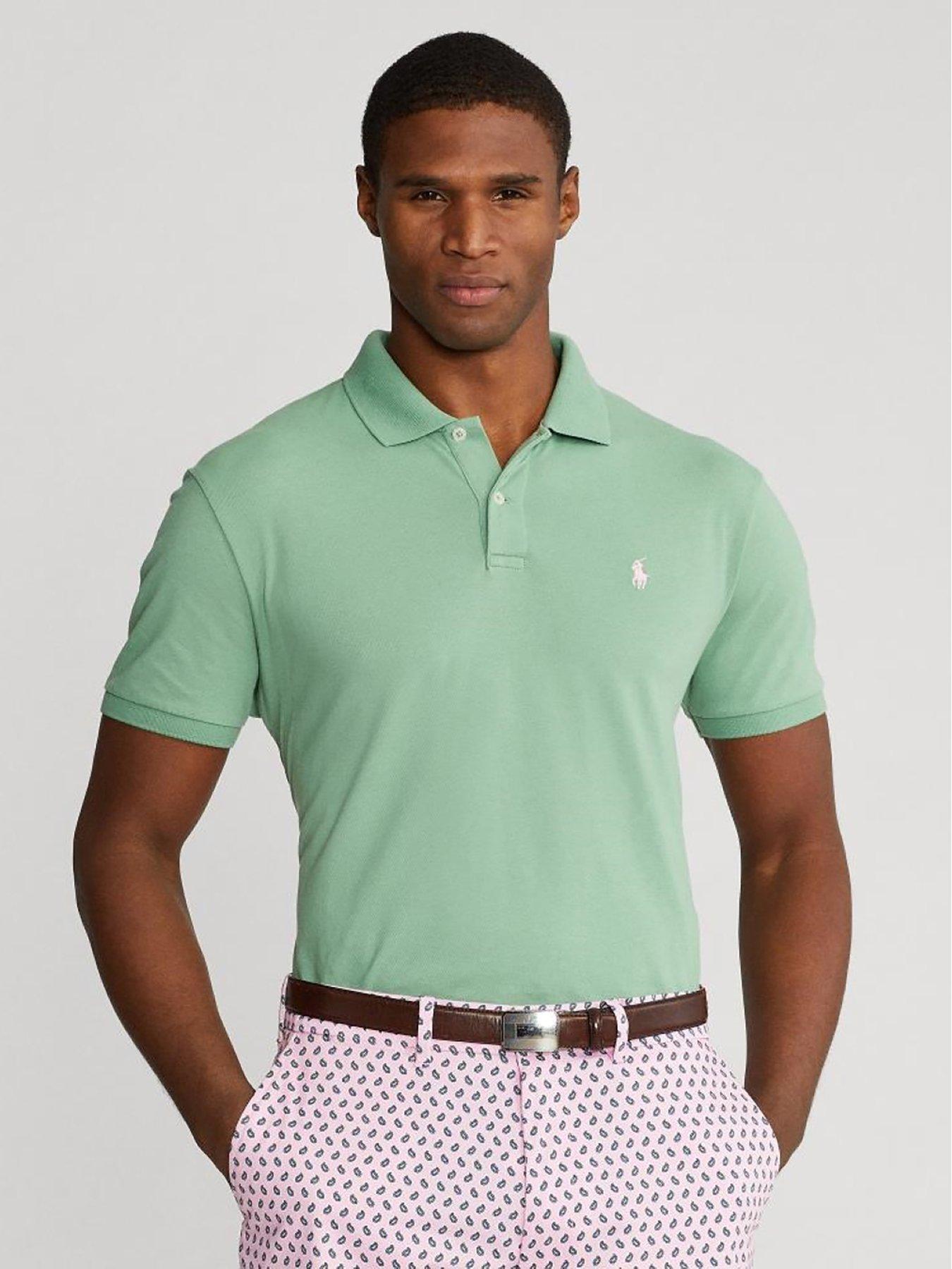 Polo Ralph Lauren Golf Ralph Lauren Golf Stretch Mesh Polo - Green |  