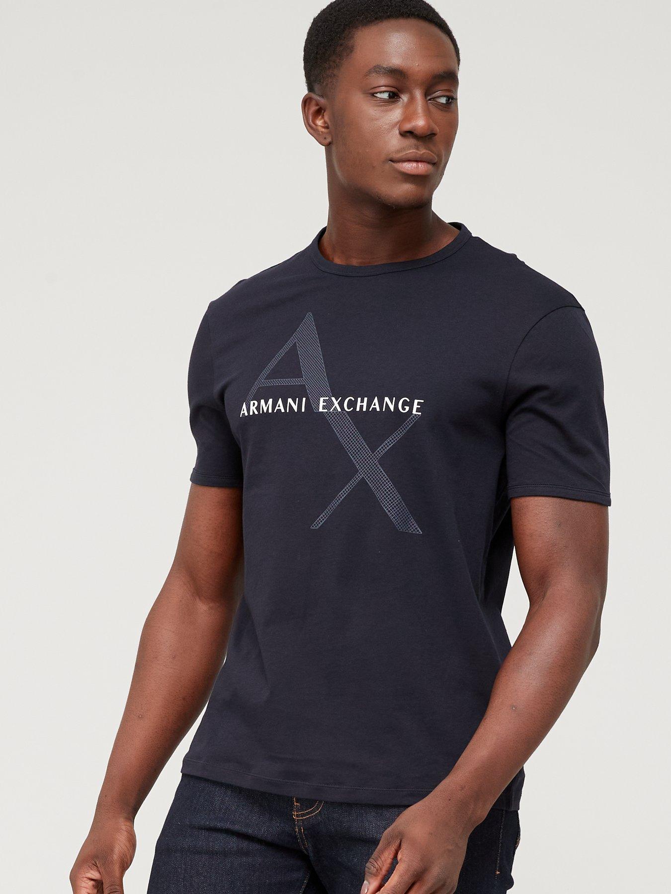T-shirts & Polos pDiagonal Logo T-Shirt – Navy/p