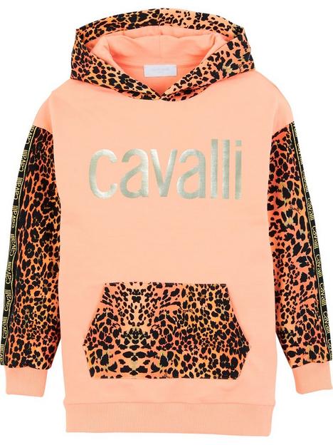 roberto-cavalli-kids-animal-print-logo-dress-pinkmulti