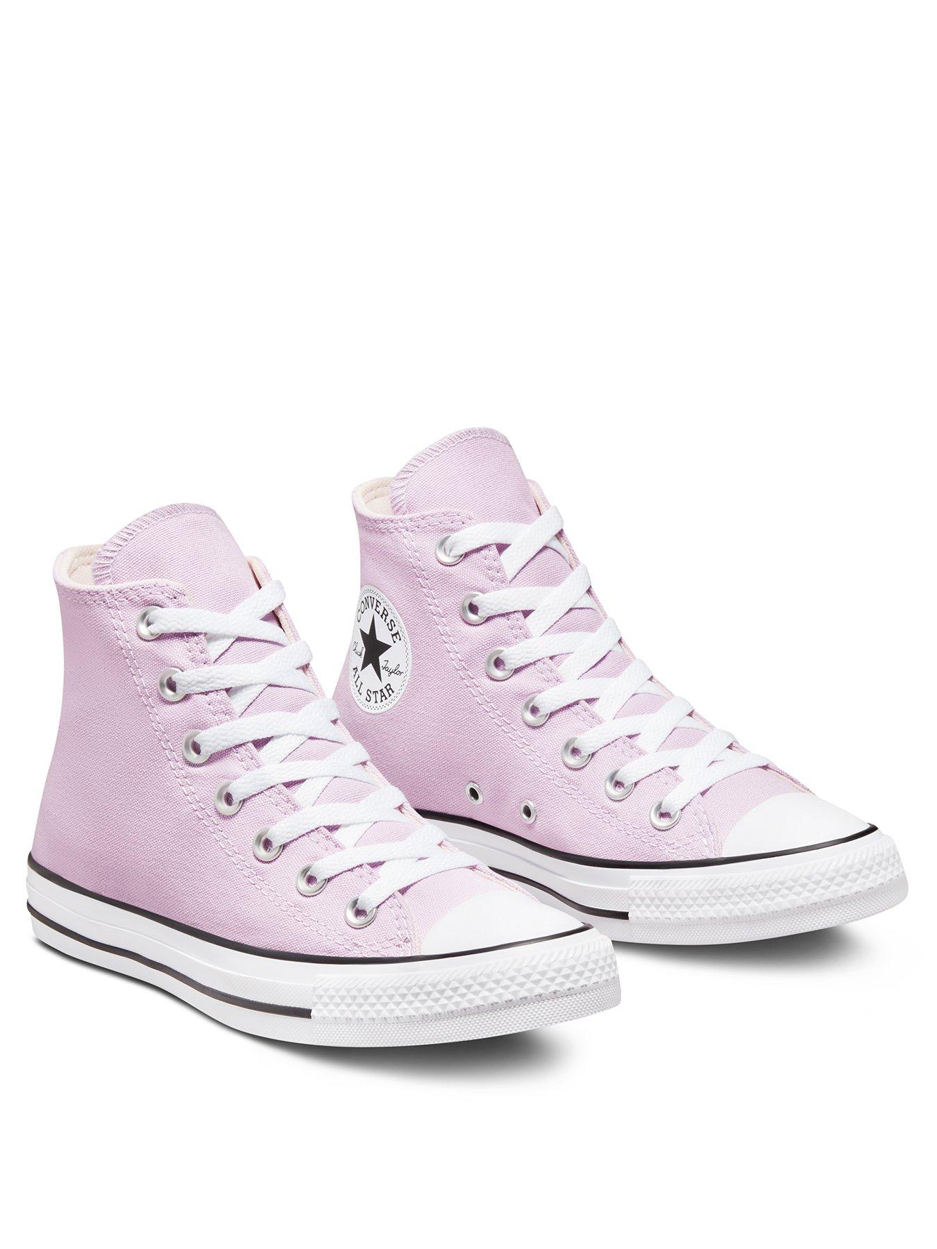 Women Chuck Taylor All Star Partially Recycled Cotton Hi Top - Amethyst