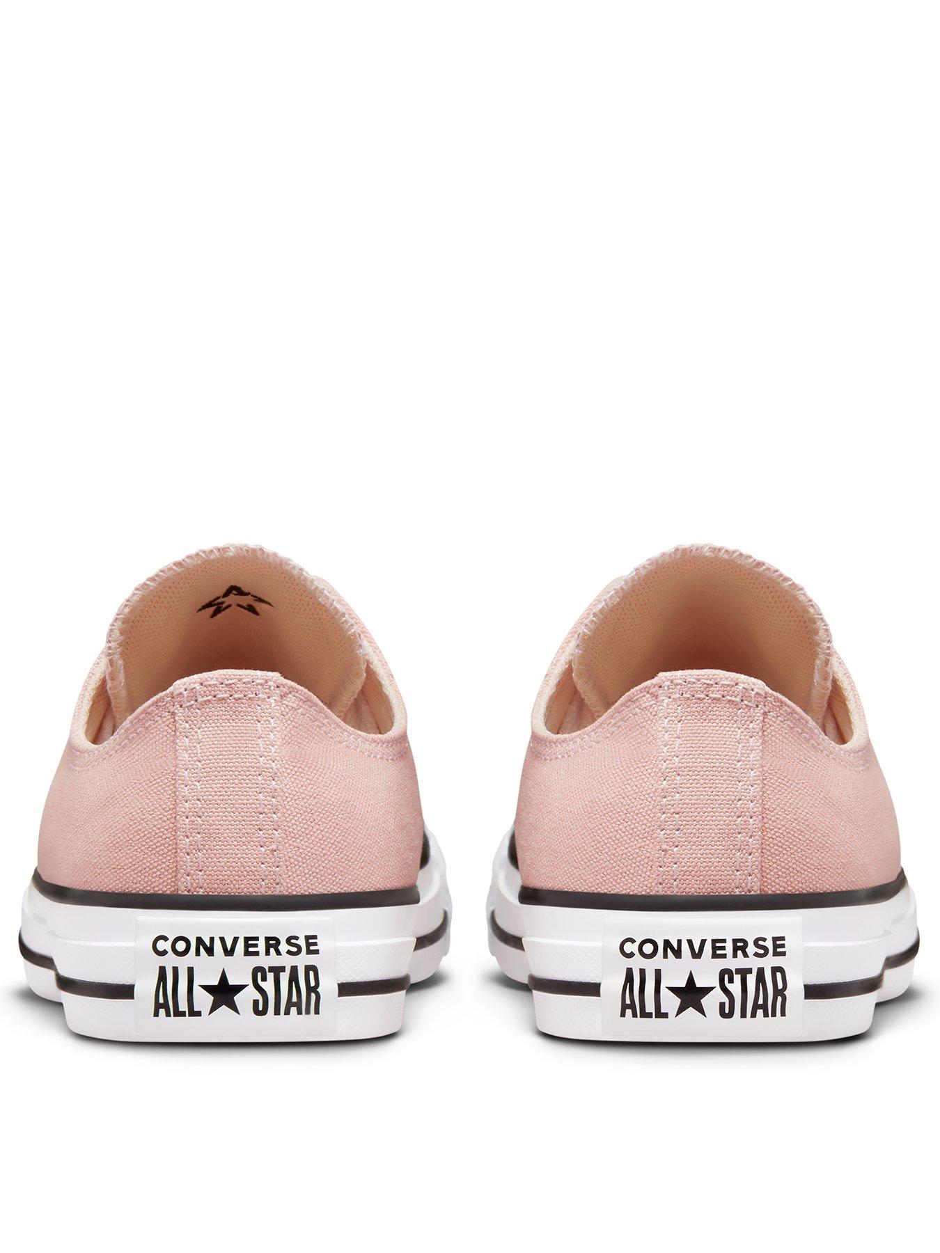  Chuck Taylor All Star 50/50 Recycled Cotton Ox Plimsoll - Pink