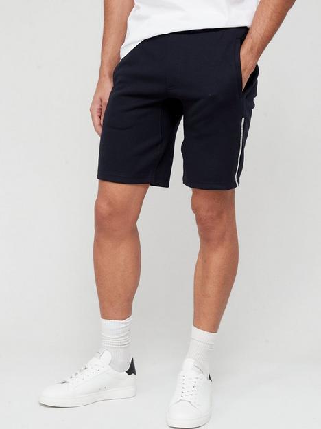 armani-exchange-silver-label-jersey-shorts-navy