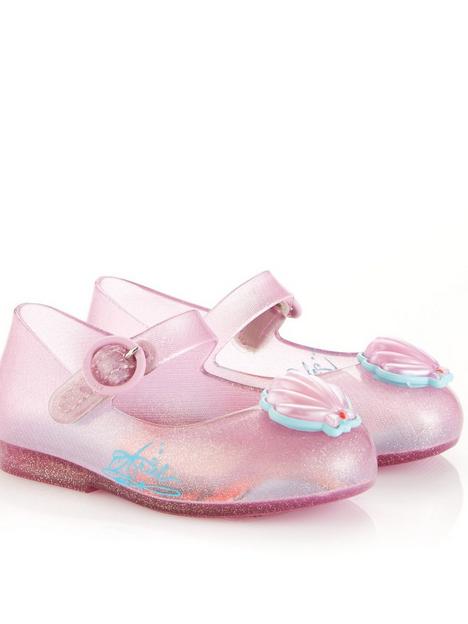 mini-melissa-kids-mini-disney-princess-ariel-shoes-purple