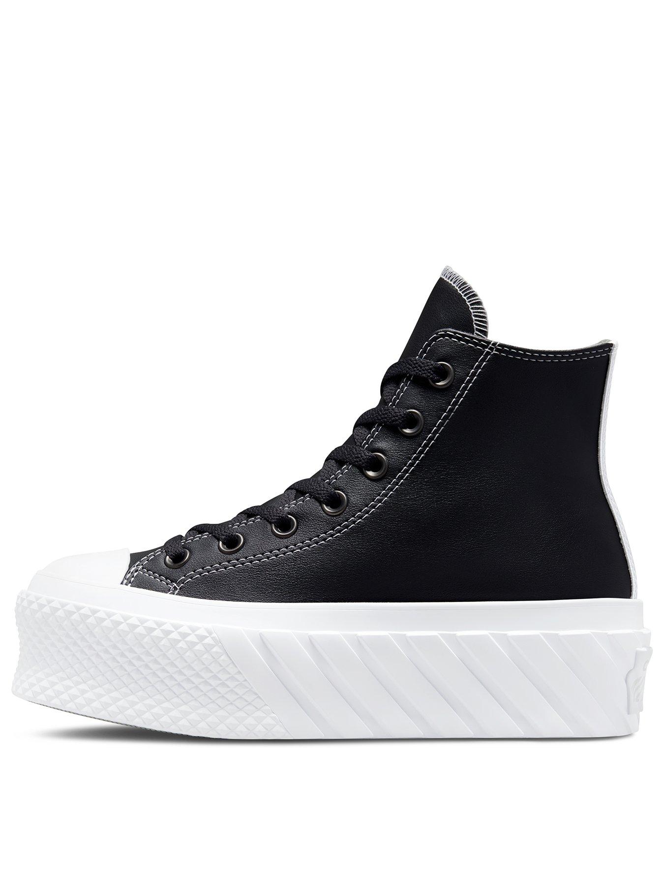 black platform plimsolls