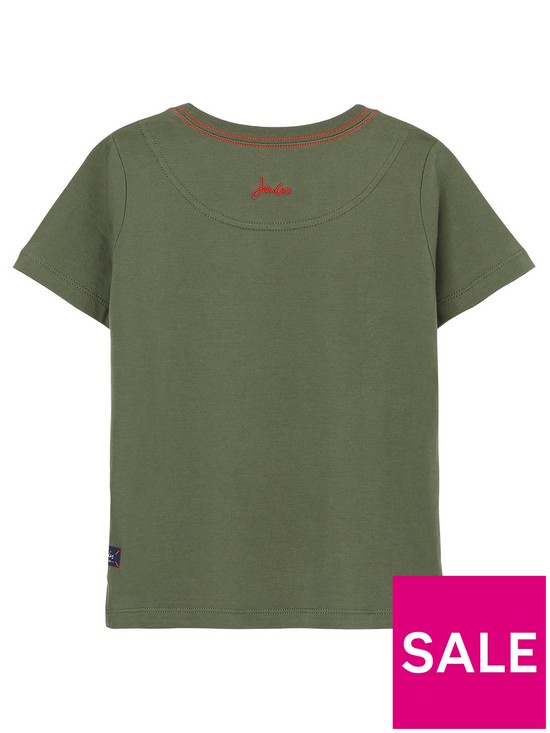 back image of joules-boys-lowell-dino-short-sleeve-t-shirt-green