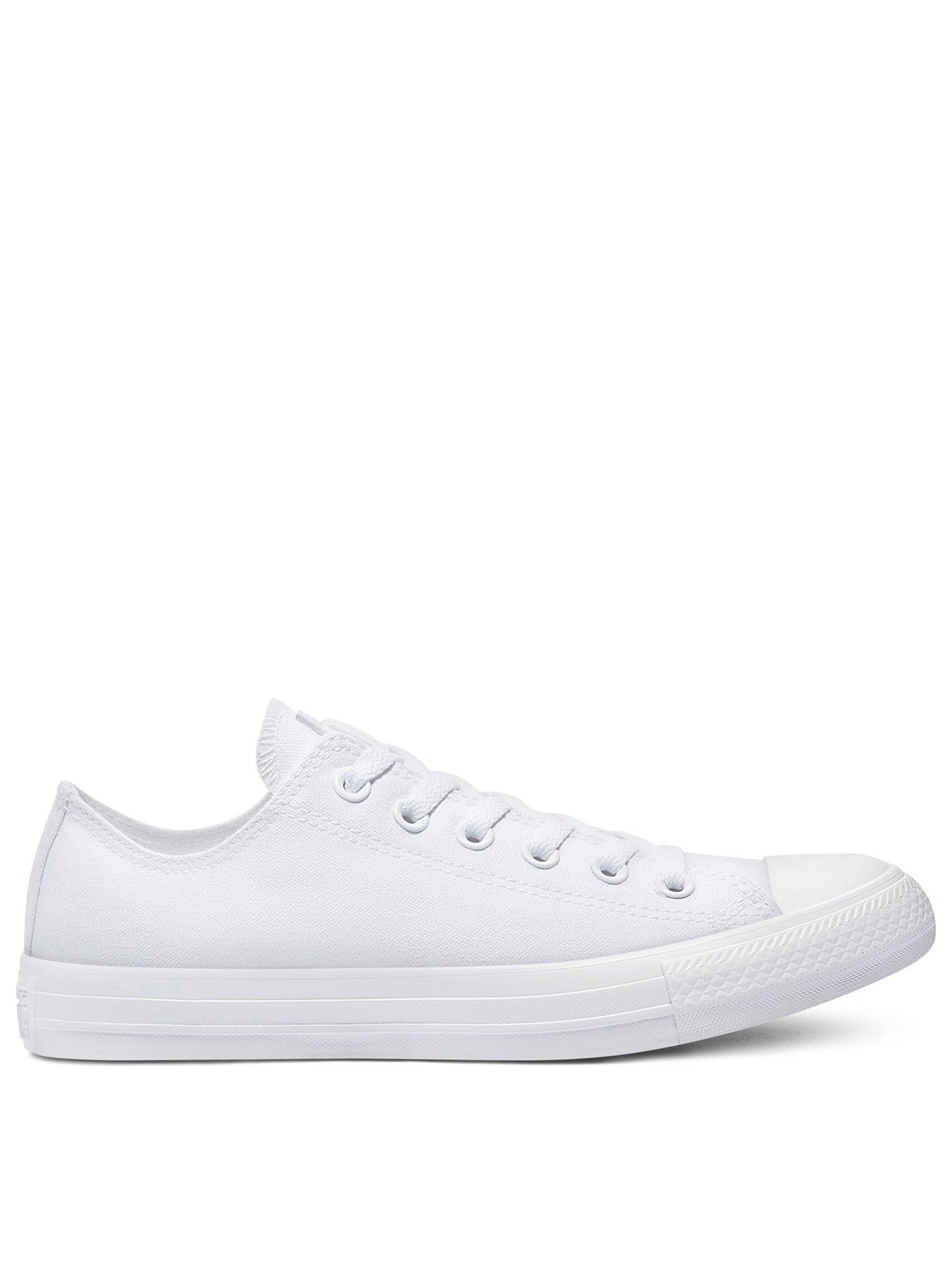 White converse plimsolls new arrivals