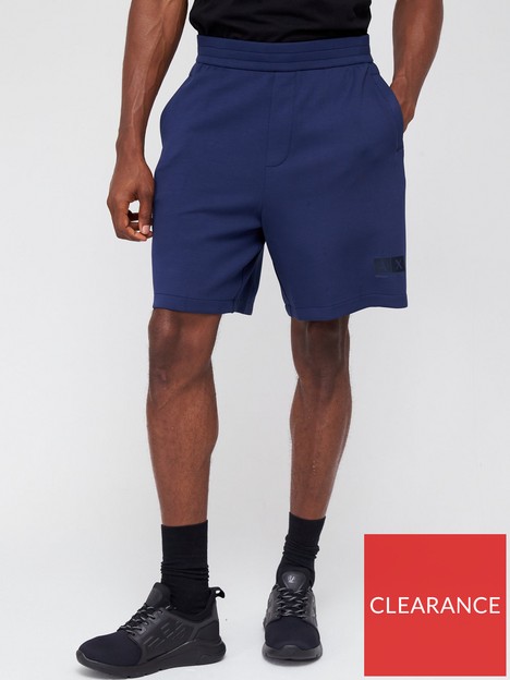 armani-exchange-tonal-logo-jersey-shorts-navy