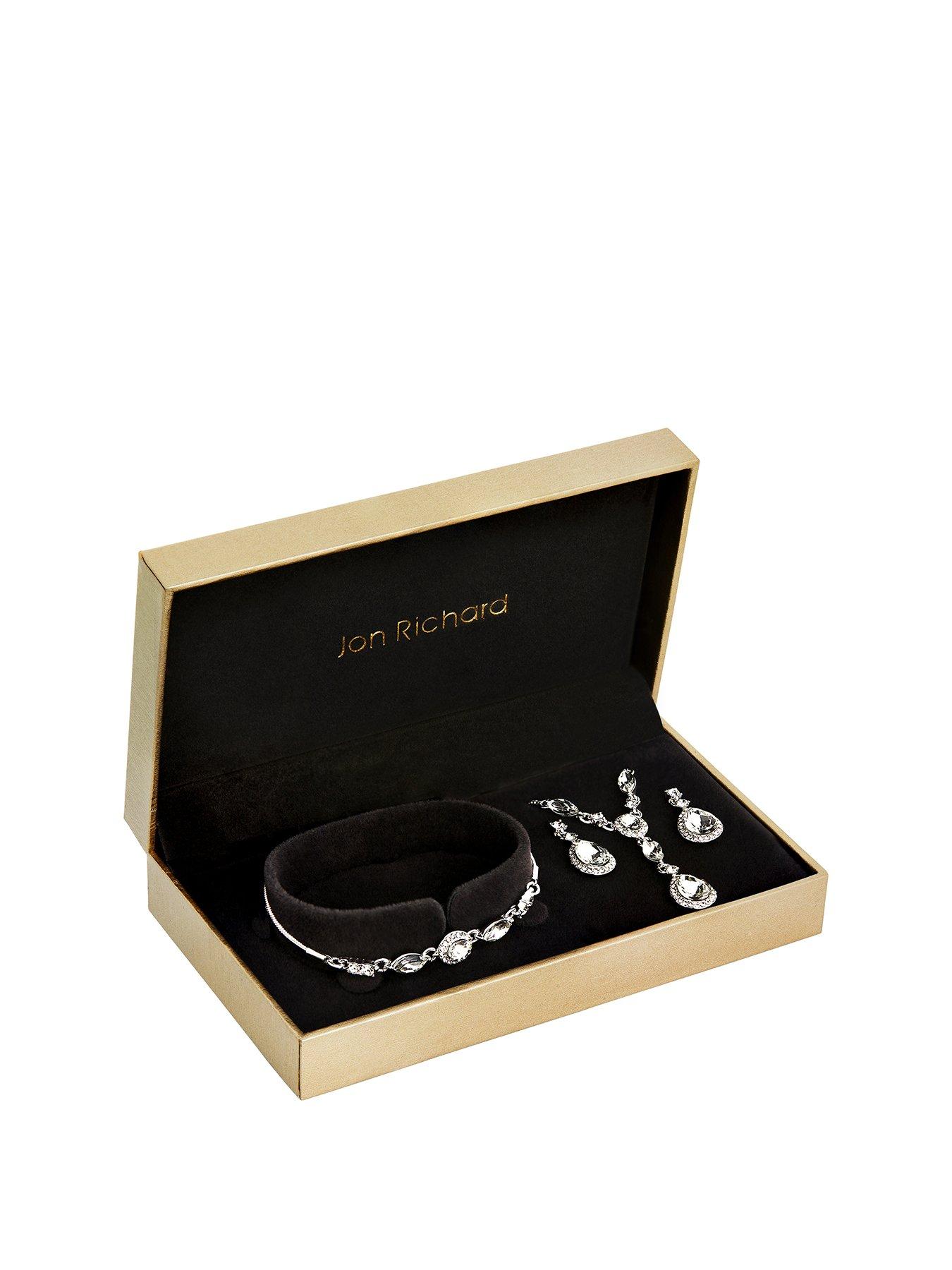 jon richard earring and necklace set