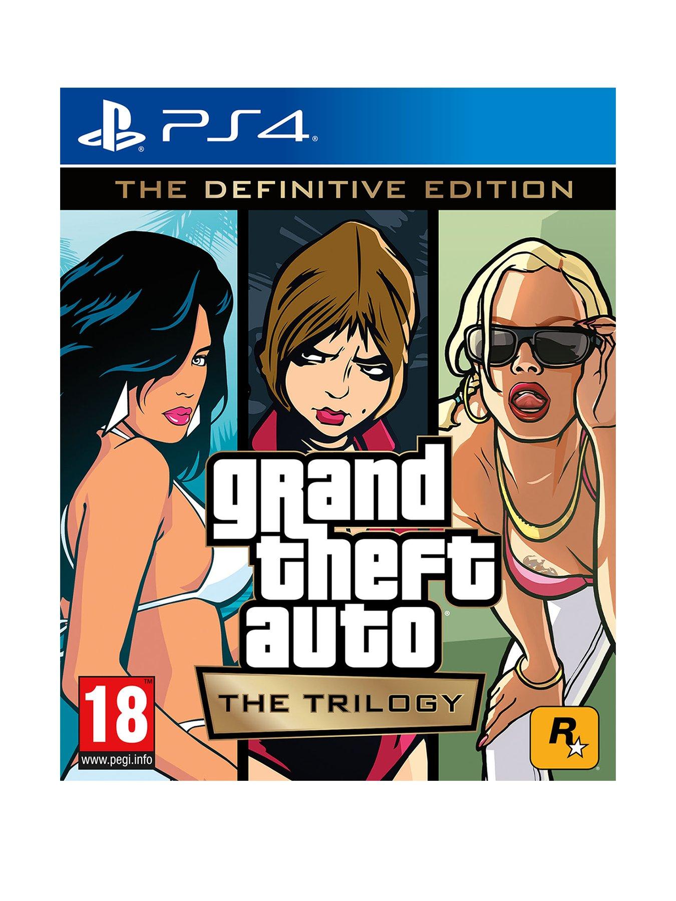 Nintendo Switch Game - Grand Theft Auto The Trilogy The Definitive Edition  - Genre Adventure Action Support TV