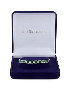 jon richard cubic zirconia emerald perfume bottle bracelet