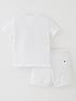  image of tommy-hilfiger-baby-essential-short-and-t-shirt-set-white