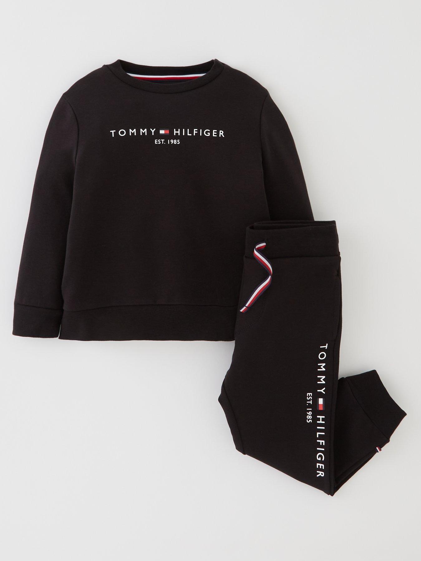 undefined Baby Essential Tracksuit Set - Black