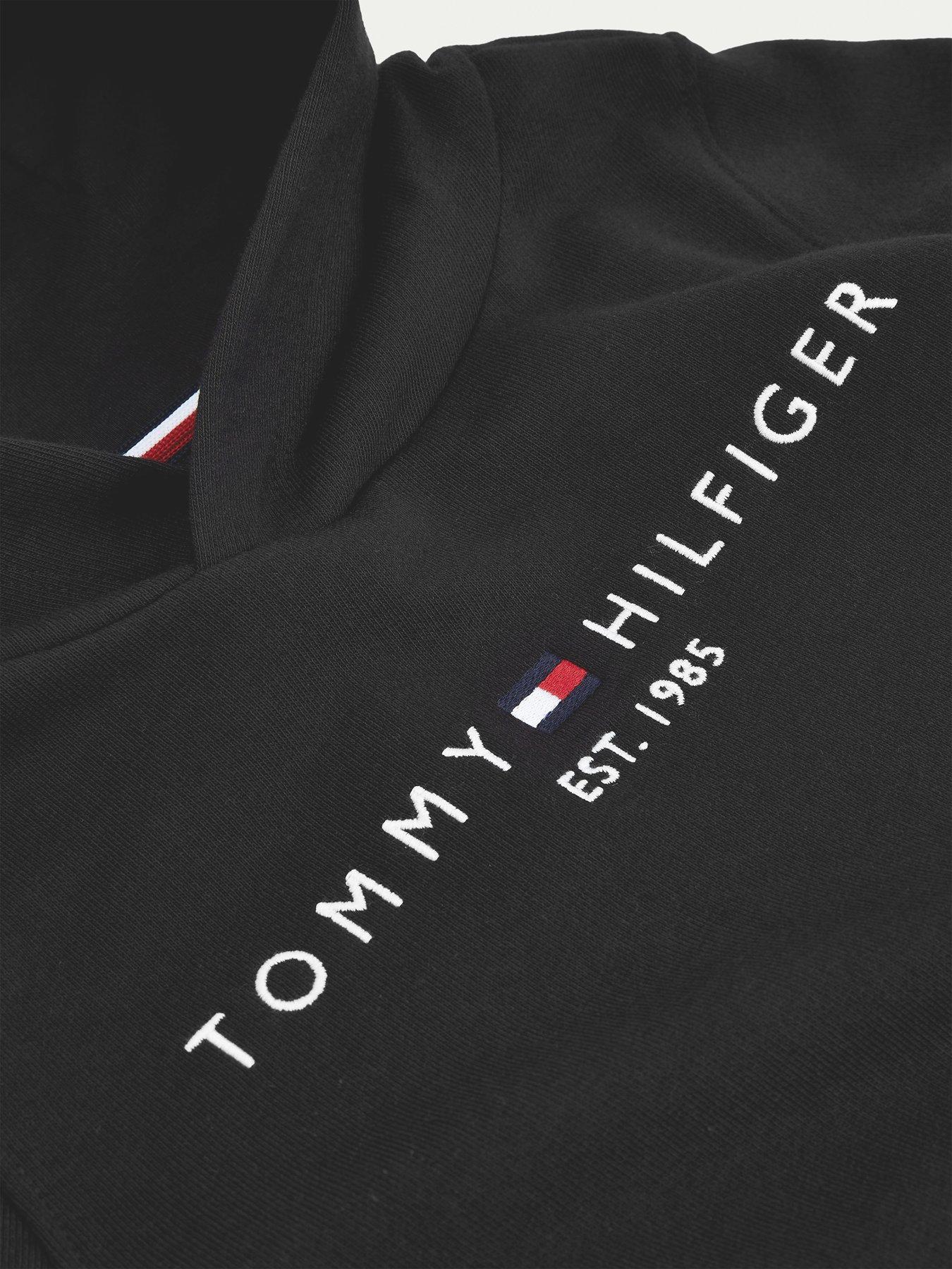 Image 3 of 3 of Tommy Hilfiger Boys Essential Hoodie - Black