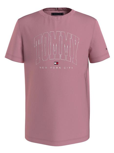 tommy-hilfiger-boys-bold-varsity-logo-t-shirt-pink