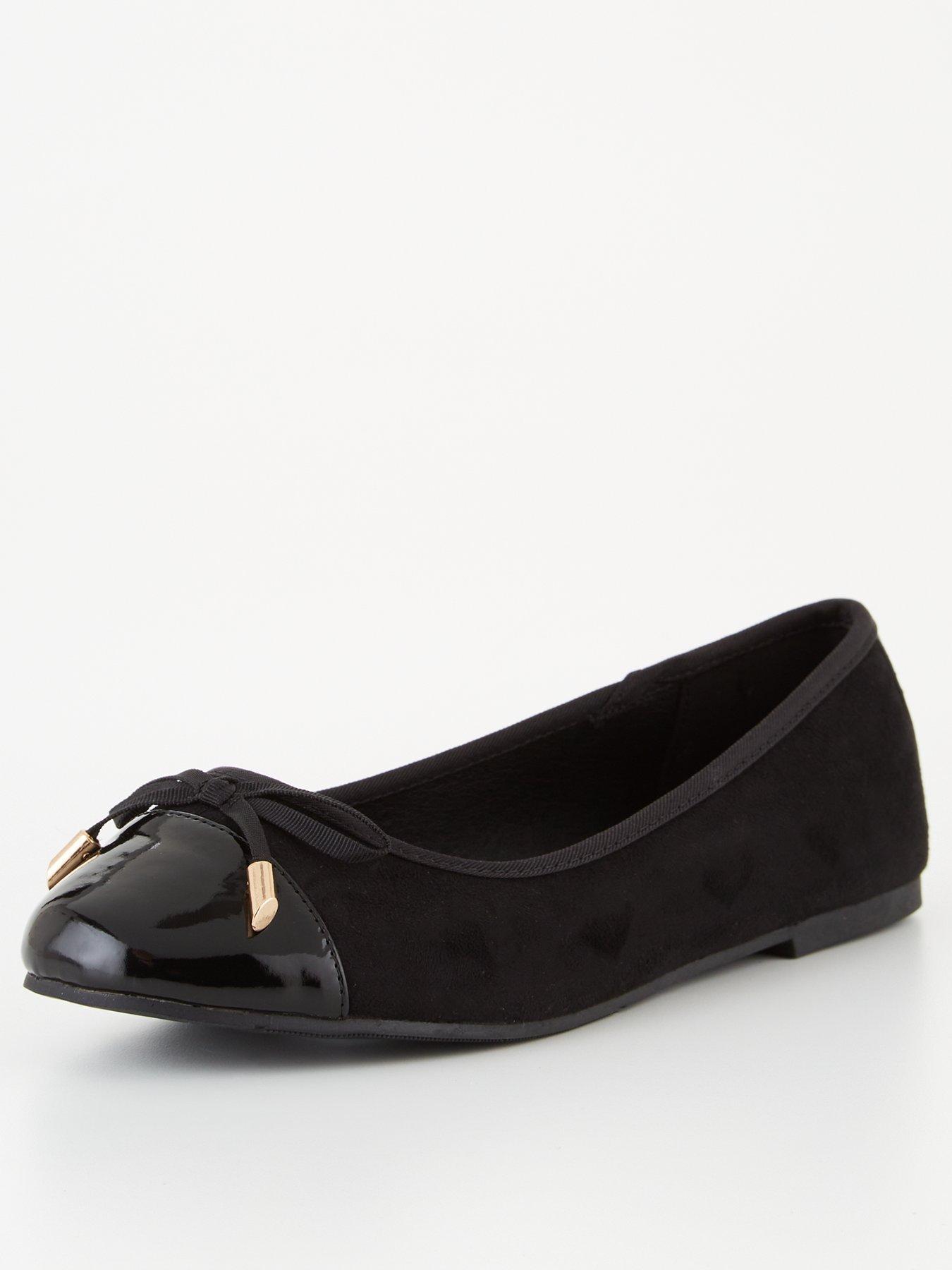 Wide fitting ballerina store shoes