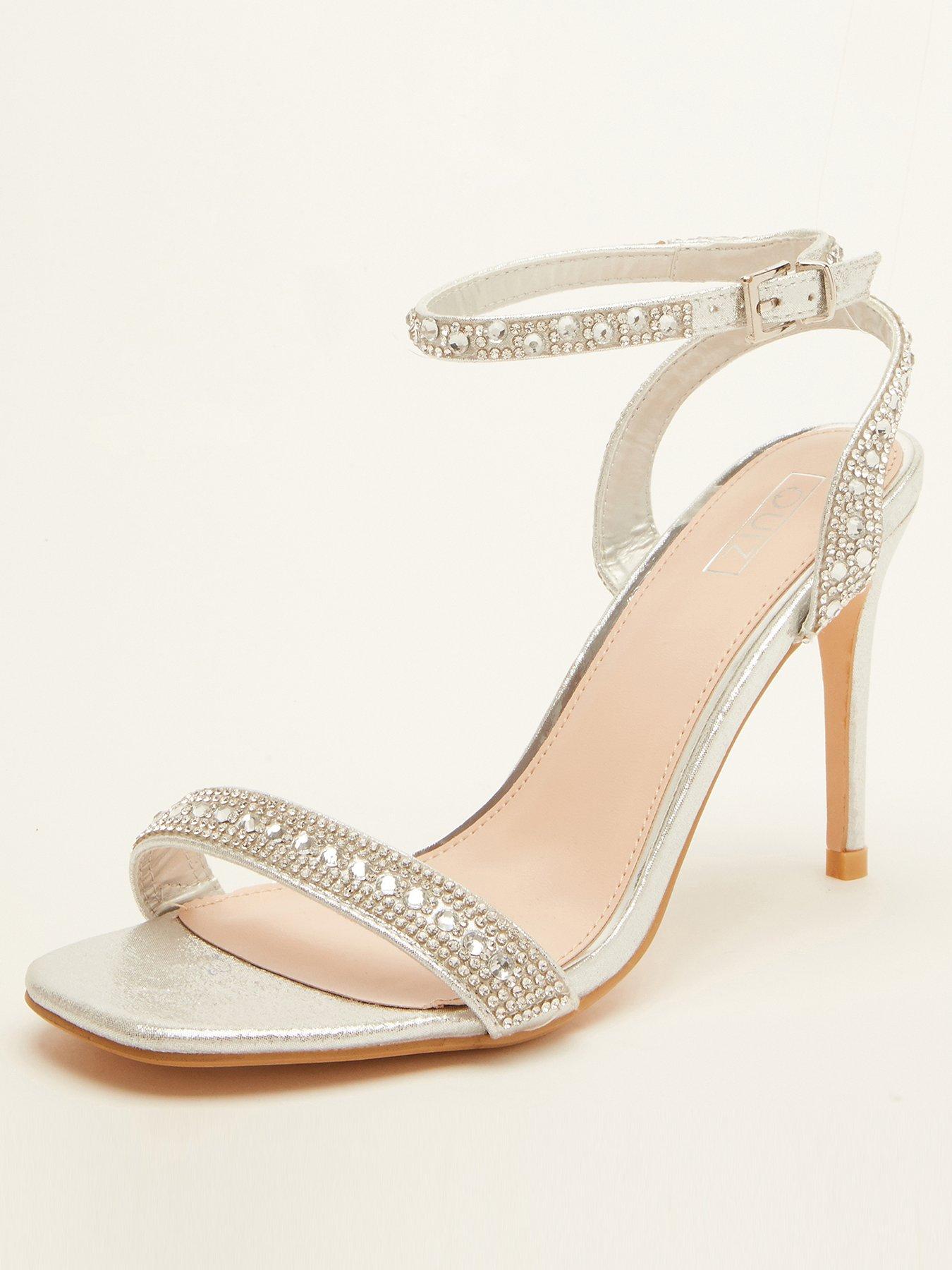 Quiz bridal hot sale shoes