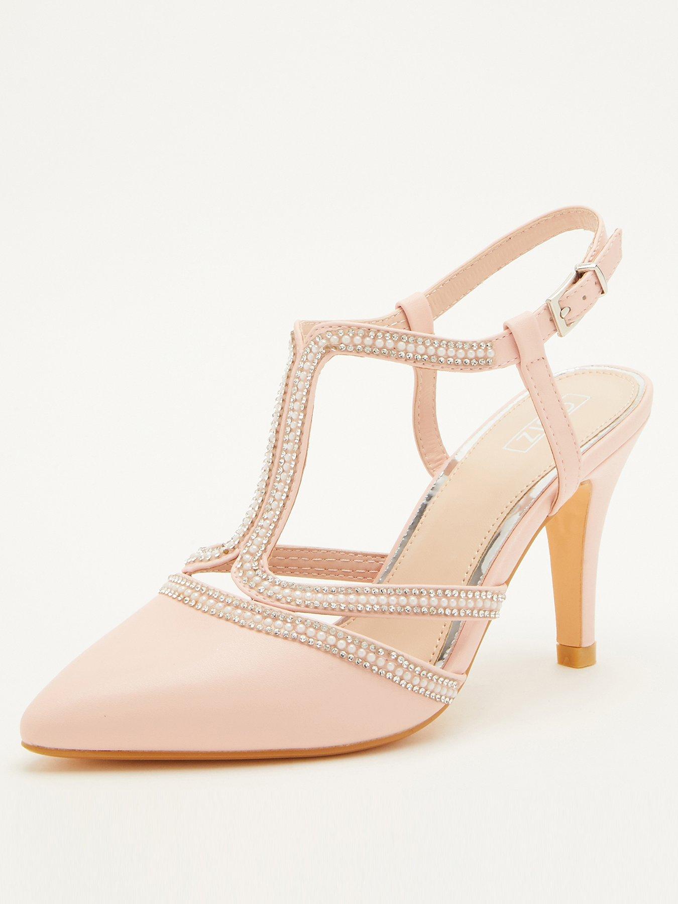 rose pink heels