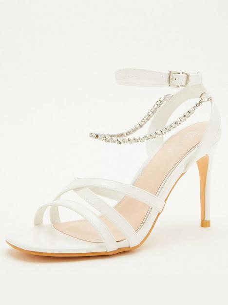 quiz-bridal-embellished-heeled-sandals