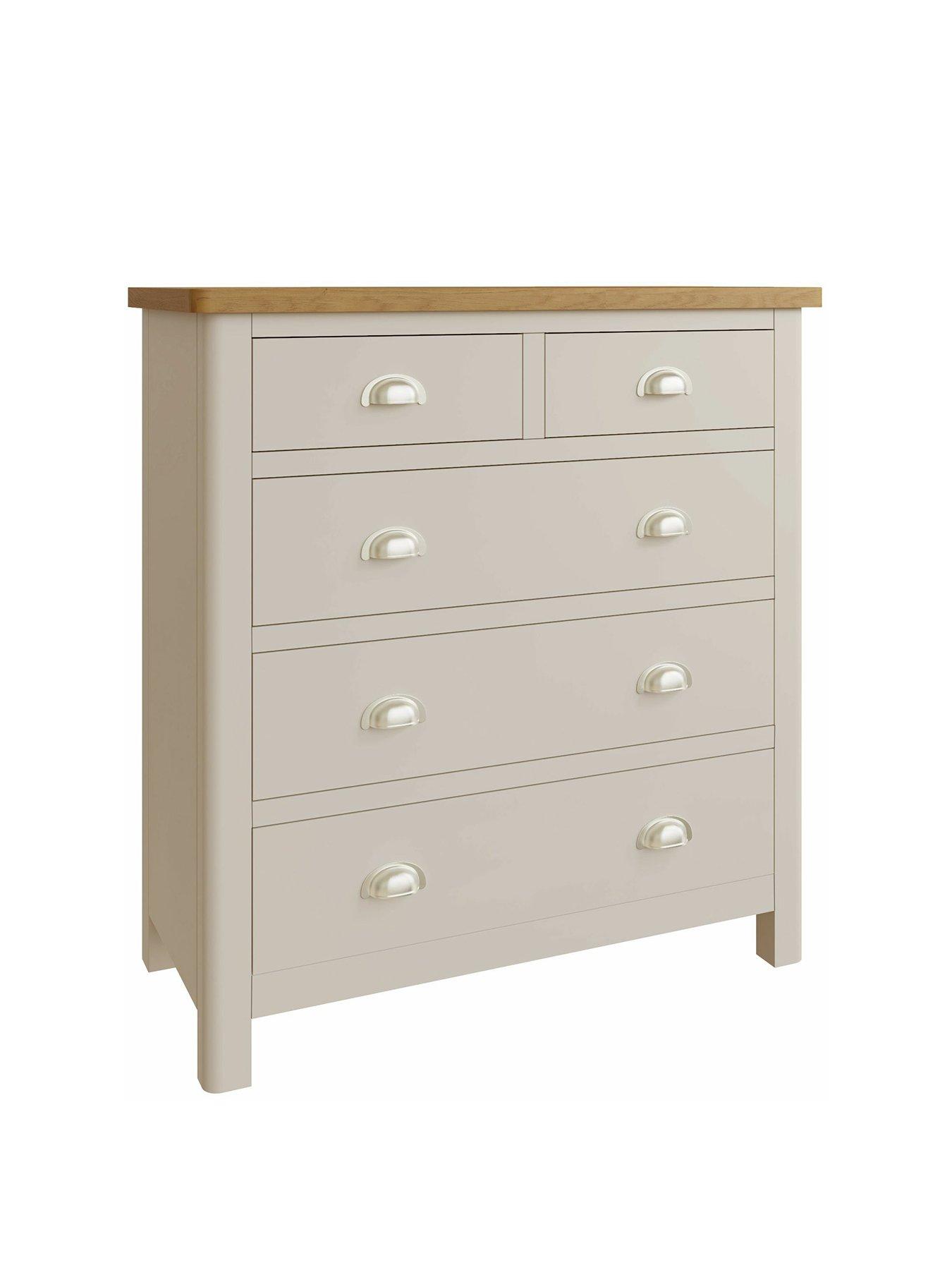 Product photograph of K-interiors Fontana 2 3 Drawer Chest from very.co.uk