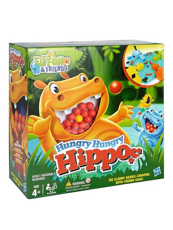 Image 1 of 5 of Hasbro Hungry Hungry Hippos Game