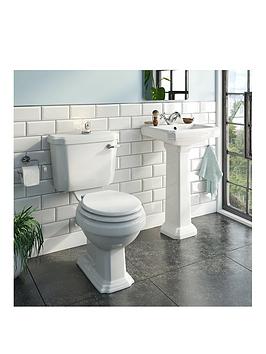 Product photograph of Mode Bathrooms By Victoria Plum Tate Wall Hung Toilet And Basin Bundle With Tap from very.co.uk
