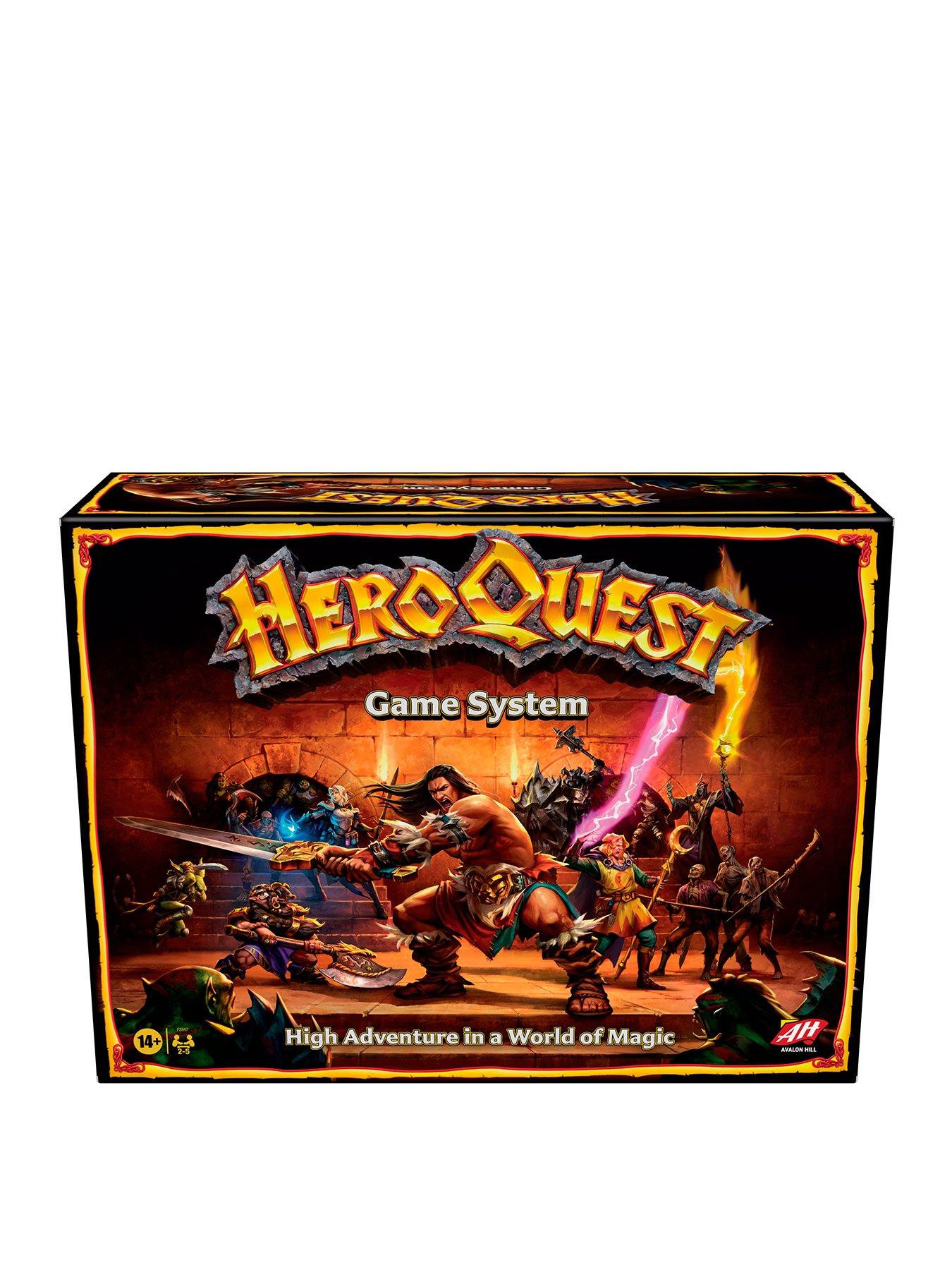 Hasbro Gaming Avalon Hill HeroQuest Game System Tabletop Board