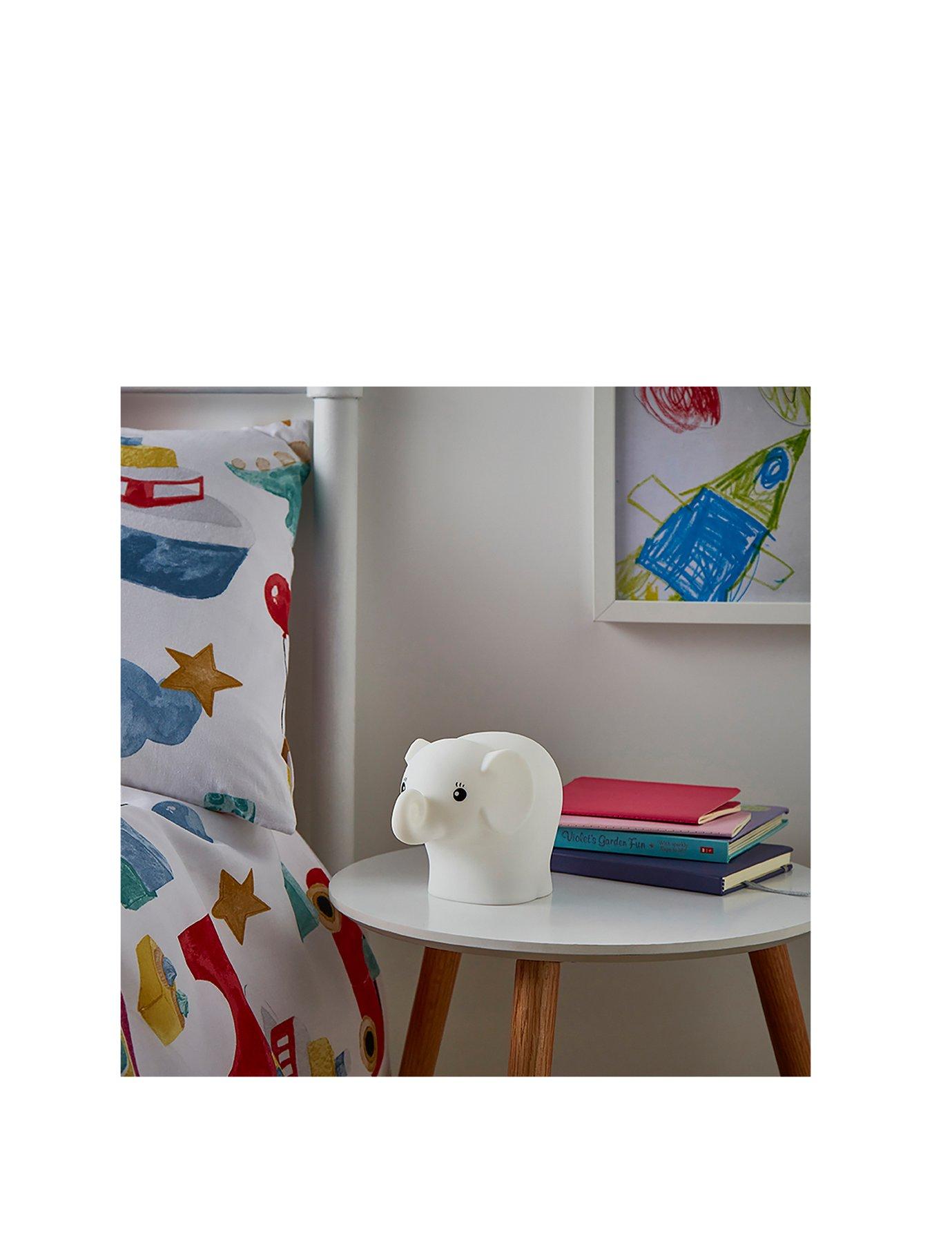Product photograph of Glow Elephant Night Light from very.co.uk