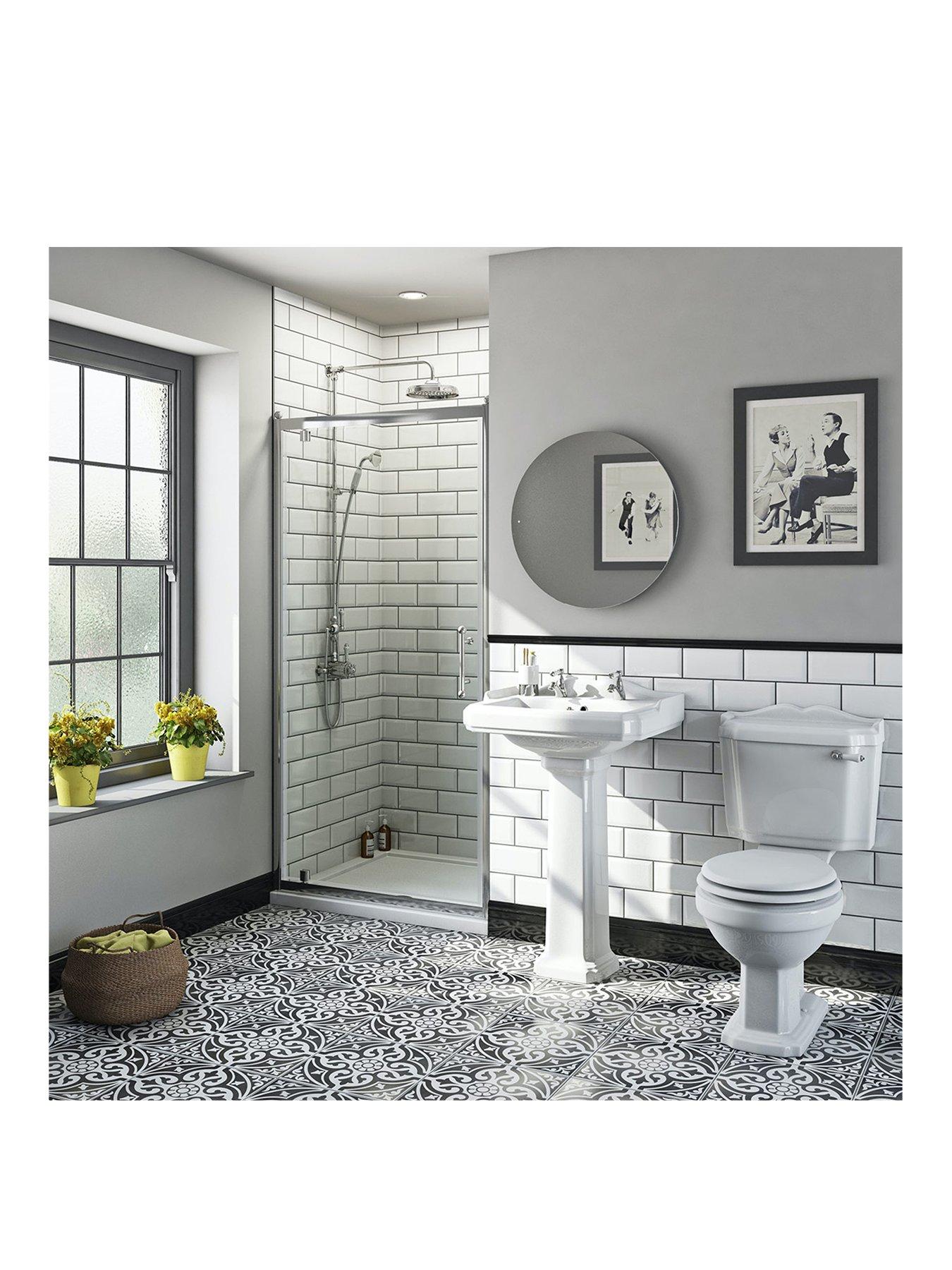 Orchard Bathrooms by Victoria Plum Winchester Traditional Pivot Shower