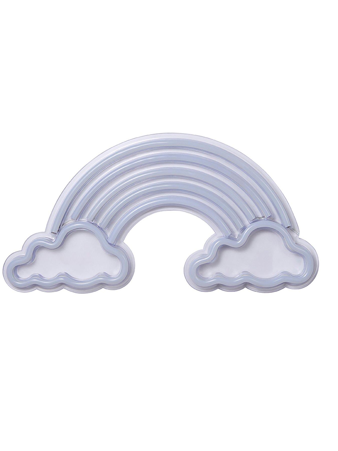 Image 4 of 5 of Glow Neon Rainbow Cloud Wall Lamp