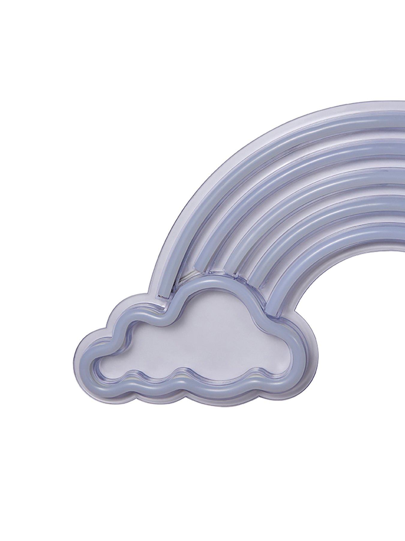 Image 5 of 5 of Glow Neon Rainbow Cloud Wall Lamp
