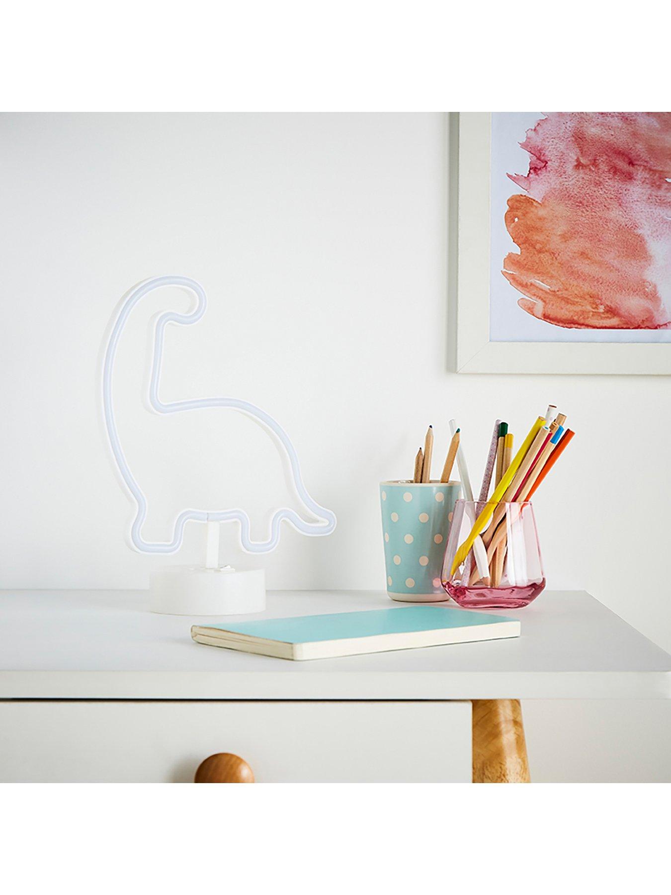 Image 3 of 5 of Glow Neon Dinosaur Table Lamp