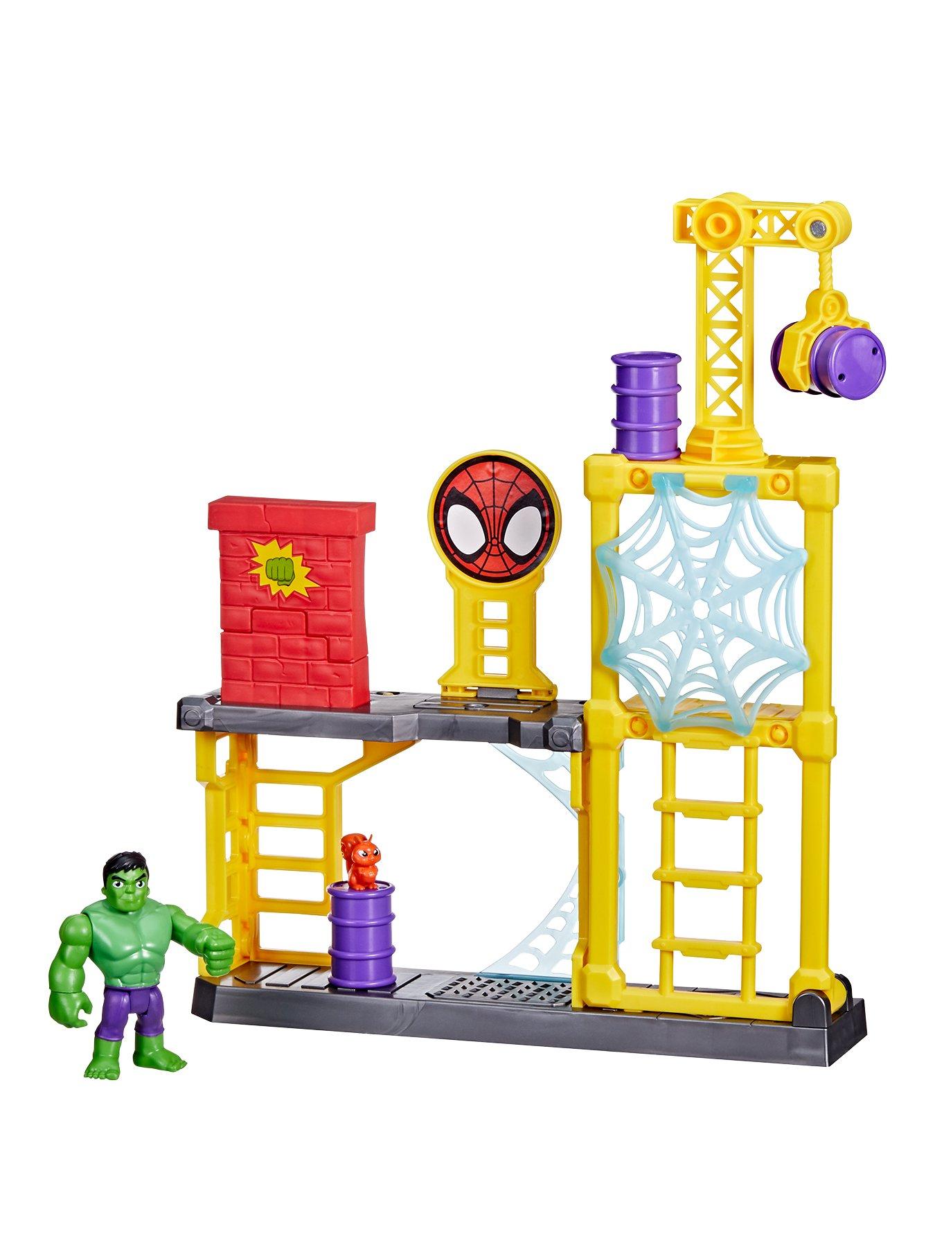 spidey and his amazing friends hulk toy