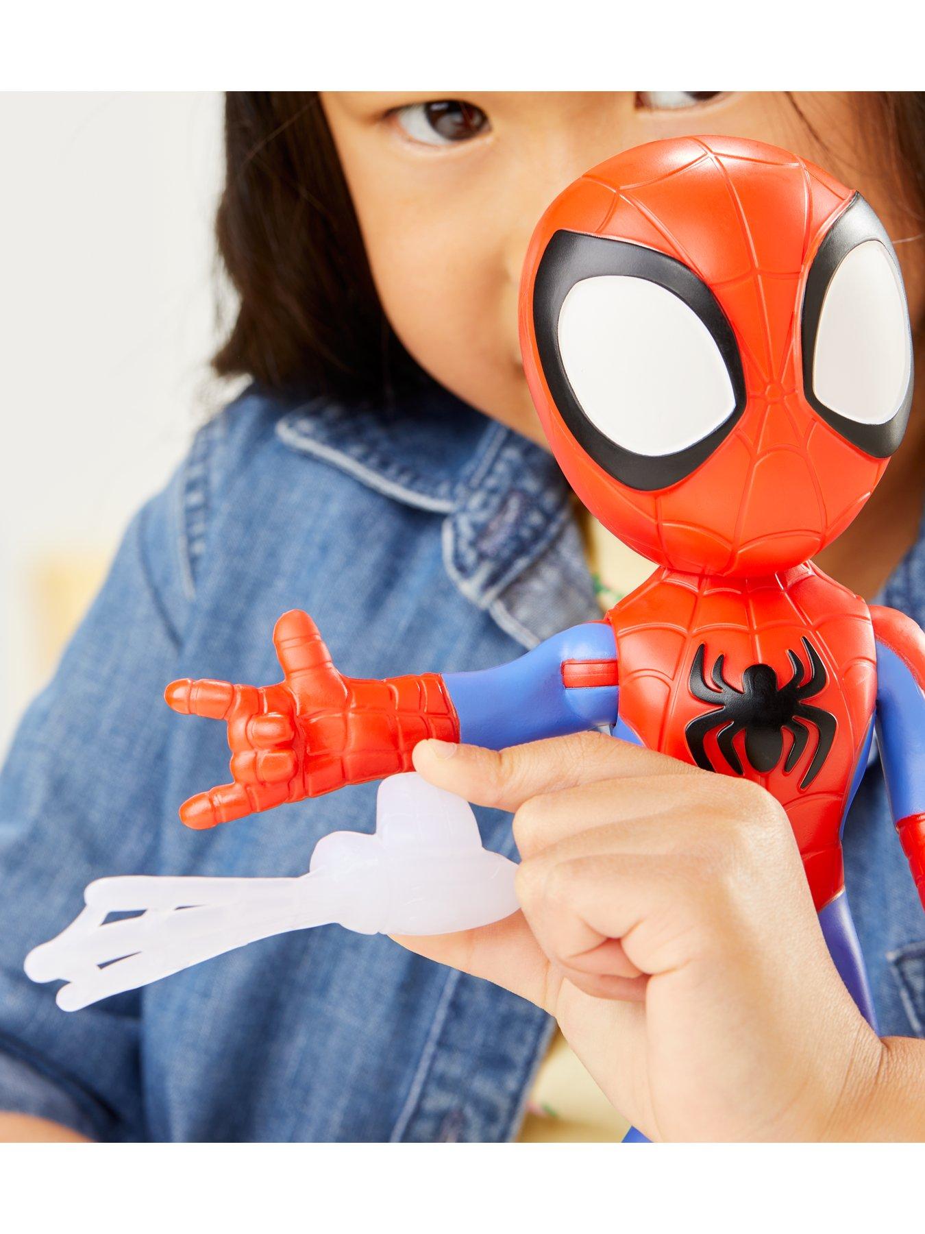 Figurines Marvel Spidey & His Amazing Friends - Pack De 5 Personnages Articulés (10,2 Cm), Inspiré De La Série Disney Jr
