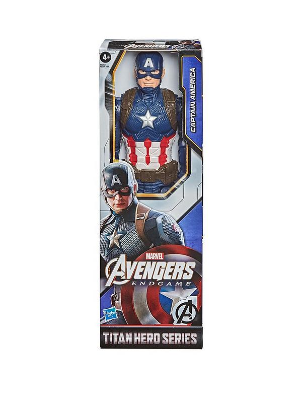 Image 2 of 3 of Marvel Avengers Titan Hero Series Action Figure - Captain America