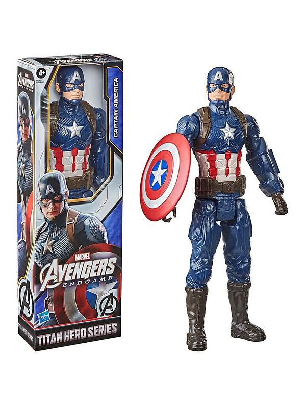 Image 3 of 3 of Marvel Avengers Titan Hero Series Action Figure - Captain America